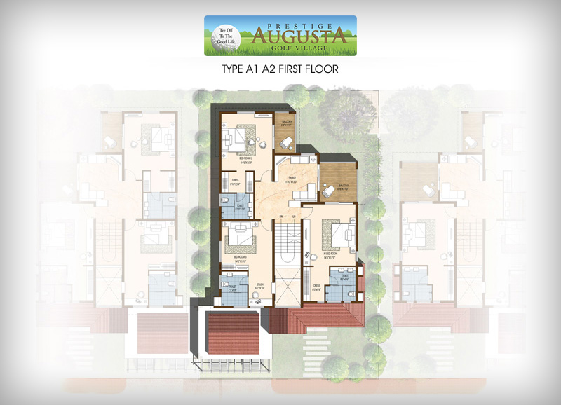 Prestige Augusta Golf Village Floor Plan