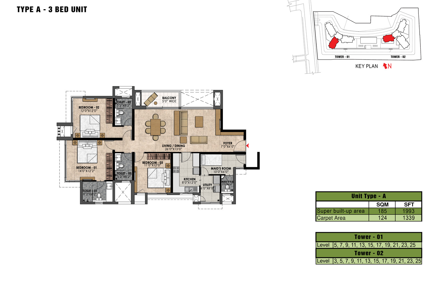 Prestige Fairfield Floor Plan