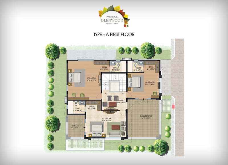 Prestige Glenwood Floor Plan