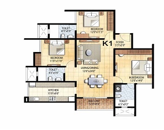 Prestige Green Gables Floor Plan