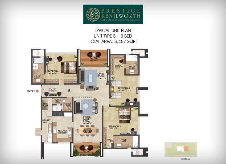 Prestige Kenilworth Floor Plan