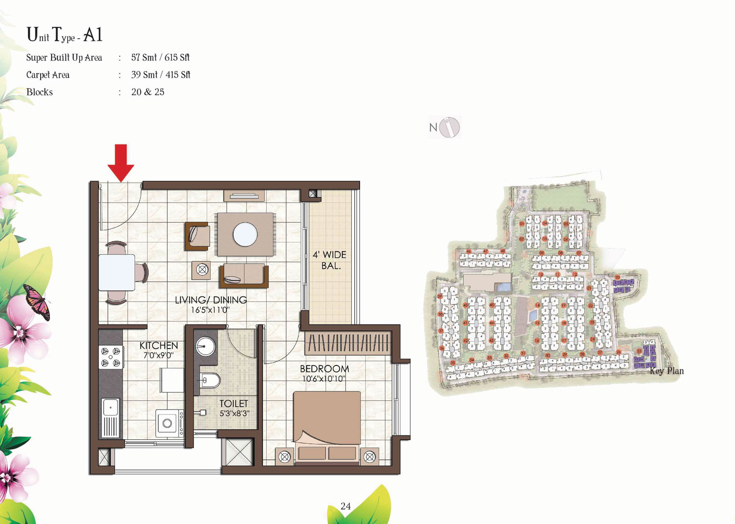 Prestige Kew Gardens Floor Plan