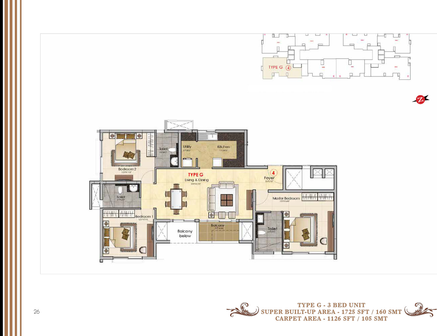 Prestige MSR Floor Plan