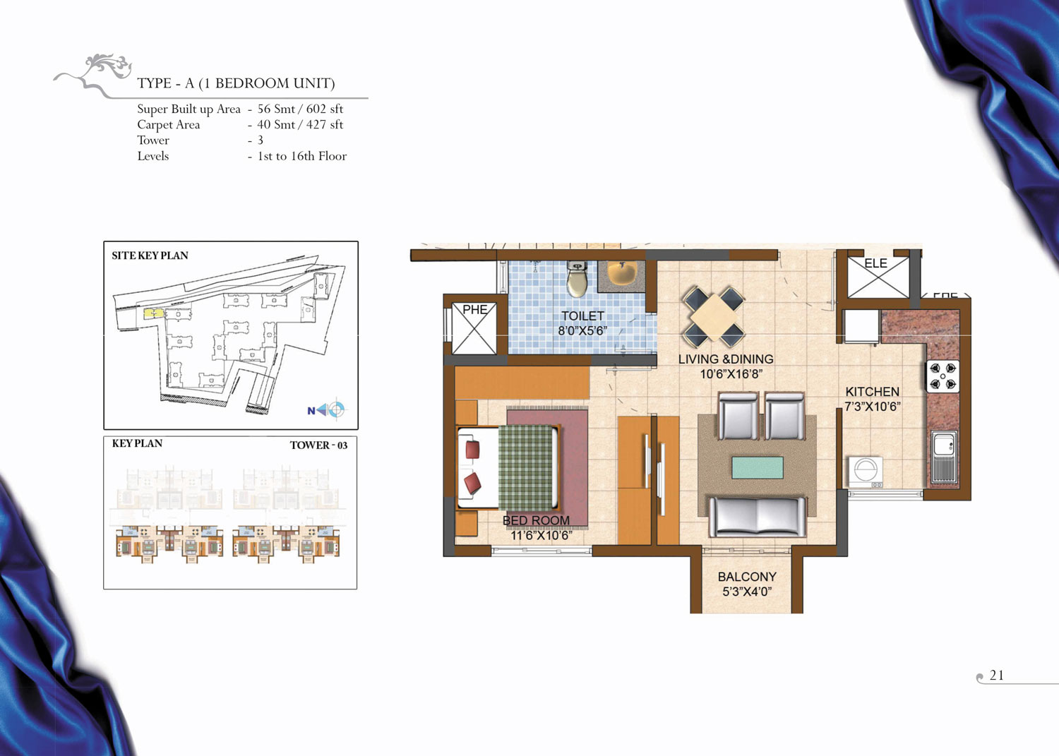 Prestige Royale Gardens Floor Plan