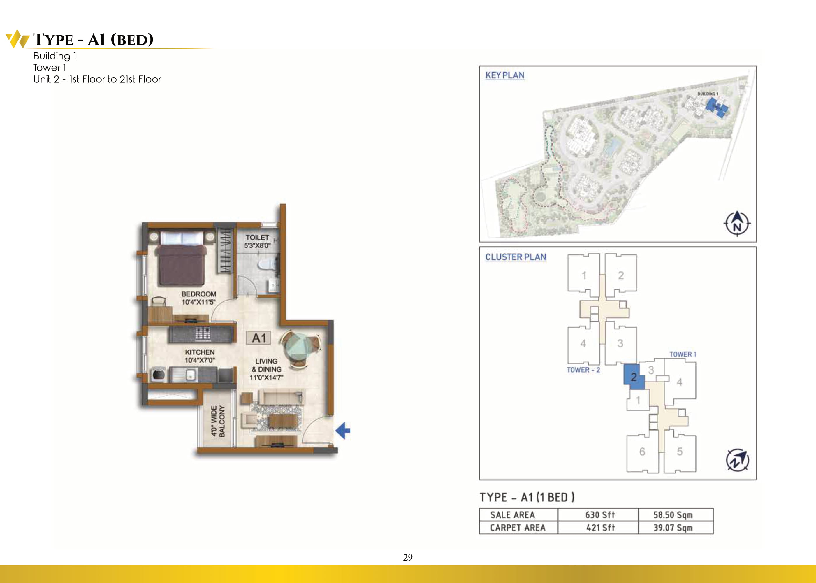 Prestige Waterford Floor Plan