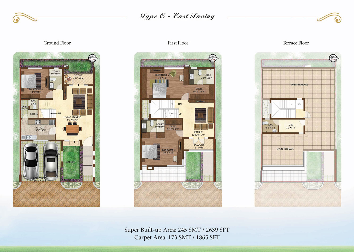 Prestige Woodside Floor Plan