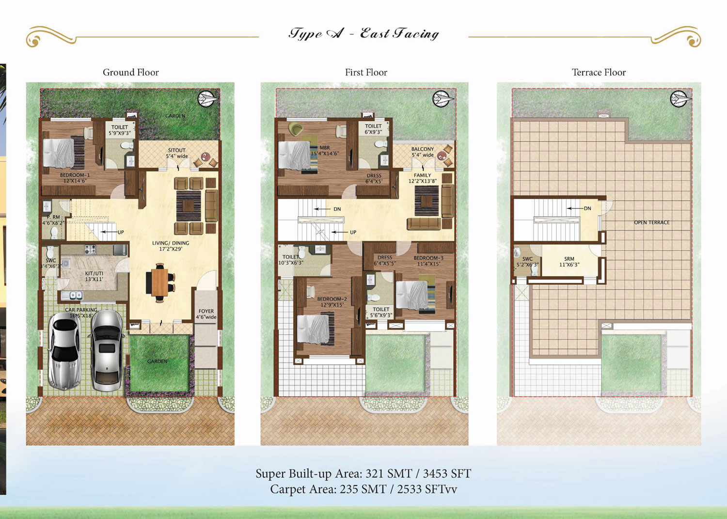 Prestige Woodside Floor Plan