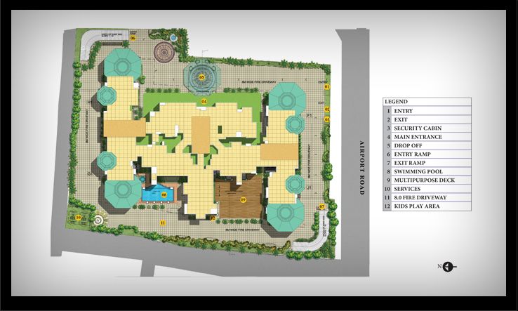 Prestige Leela Residences Master Plan